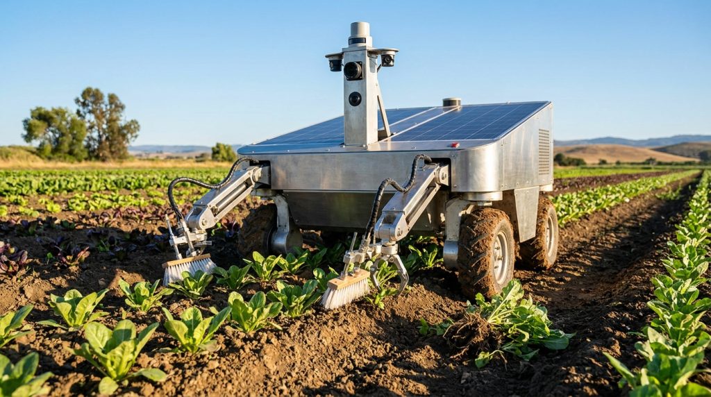 découvrez comment cette startup révolutionne le désherbage des champs avec un robot innovant, offrant une solution écologique sans utiliser d'herbicides.