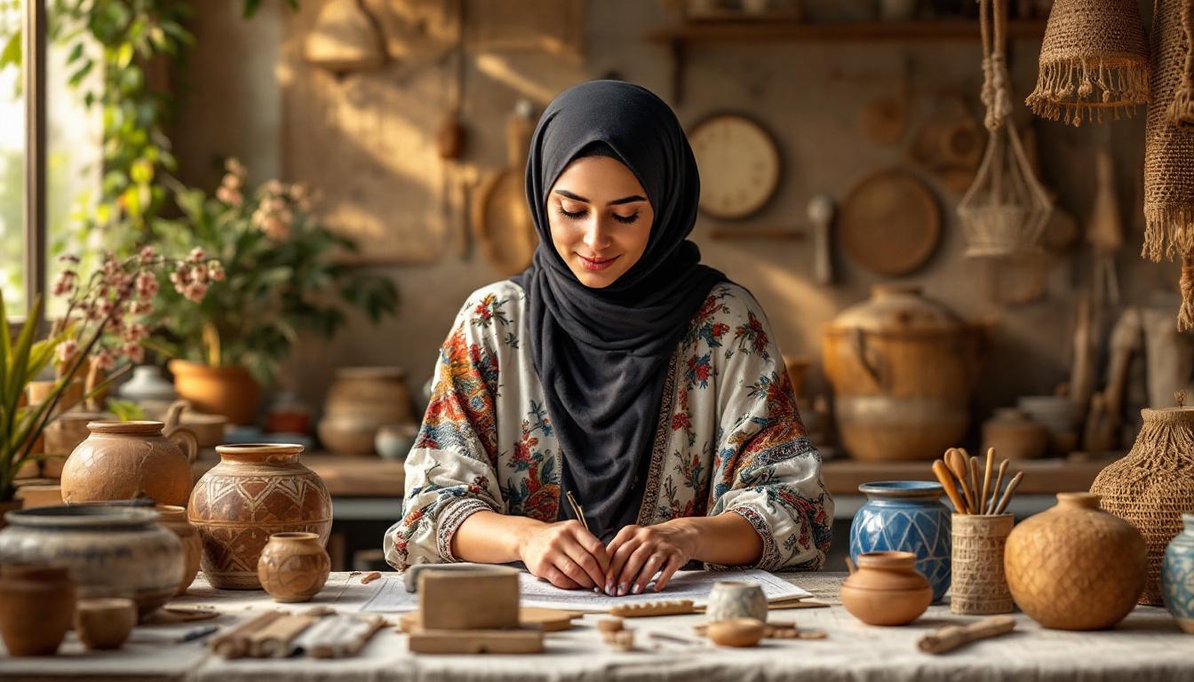 découvrez comment jihene touati d'arzaak transforme l'artisanat tunisien grâce à la technologie, mettant en lumière la tunisie qui rayonne à l'international.