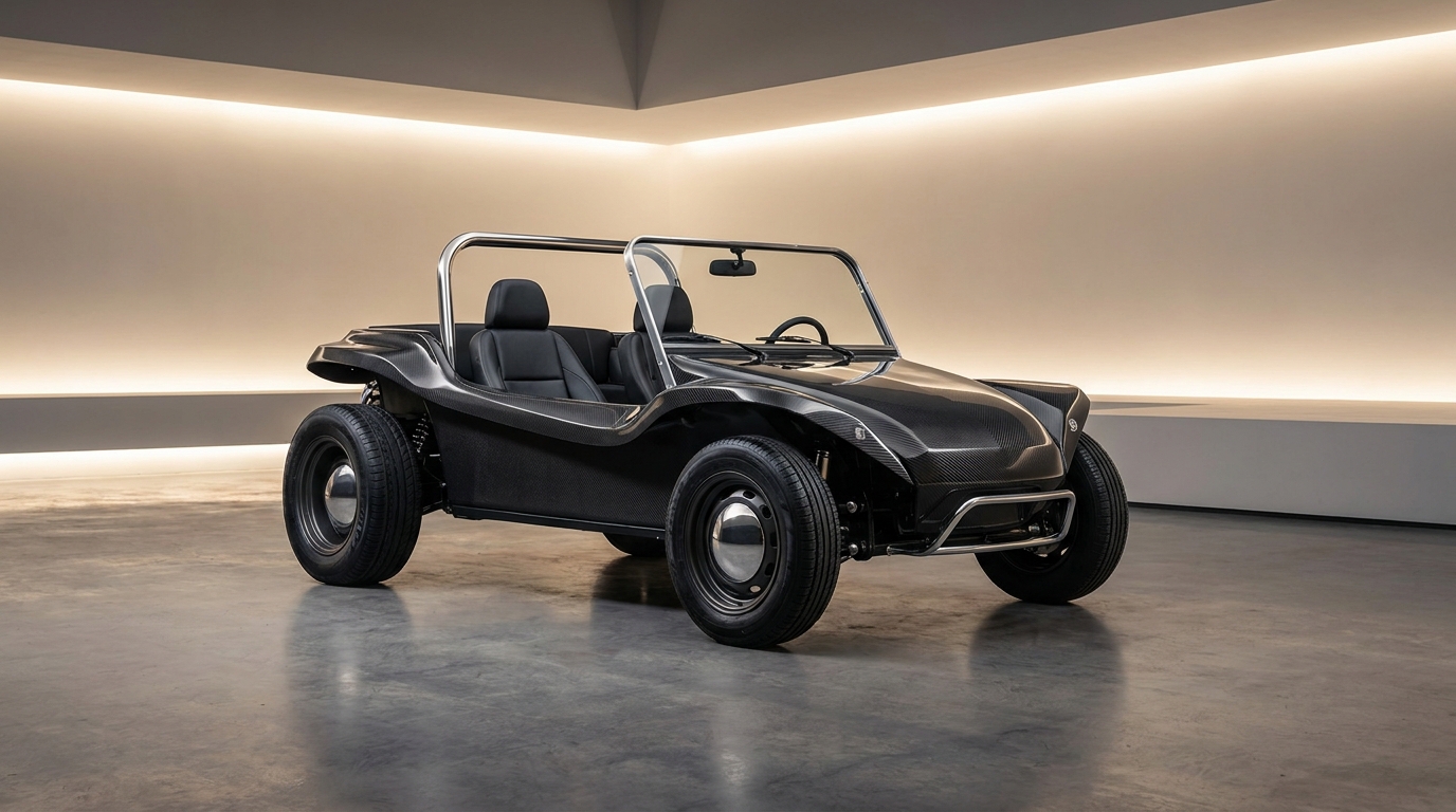 découvrez le brado carbon buggy, alliant sobriété de conception et prestige, disponible à un prix élevé pour les amateurs d'exclusivité et de performance.