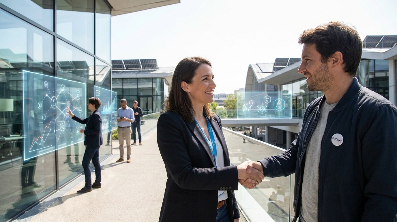 découvrez le partenariat stratégique ambitieux entre cisco et station f, une collaboration innovante pour stimuler l'innovation et transformer l'écosystème des startups en france.