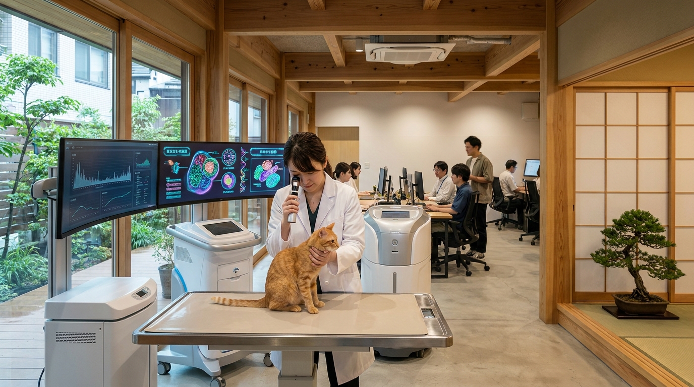 découvrez comment une startup japonaise révolutionne les soins félins en développant un traitement innovant pour l'insuffisance rénale chez les chats, en attente d'homologation.