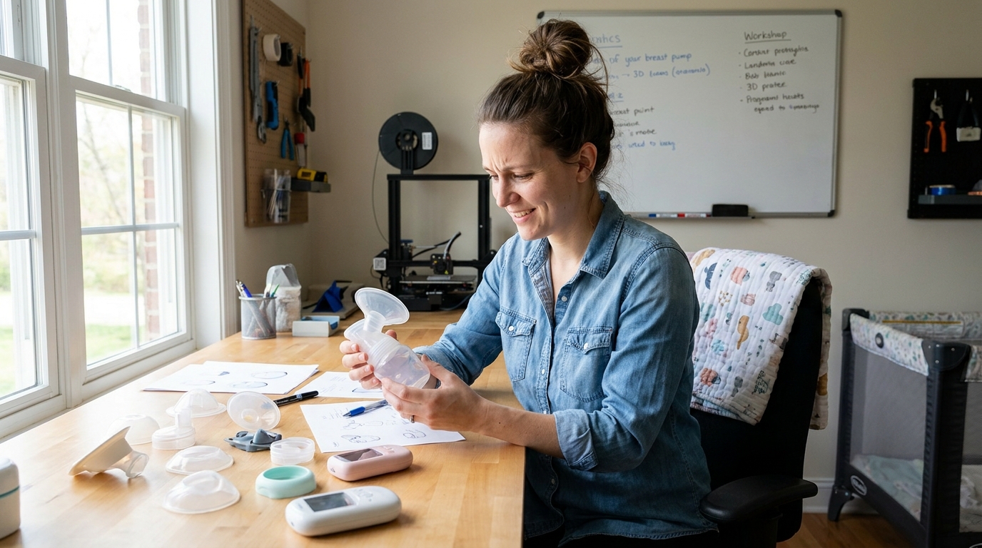 découvrez le parcours inspirant d'une entrepreneure innovante qui, insatisfaite de son tire-lait, a imaginé un outil révolutionnaire pour faciliter la vie des parents.