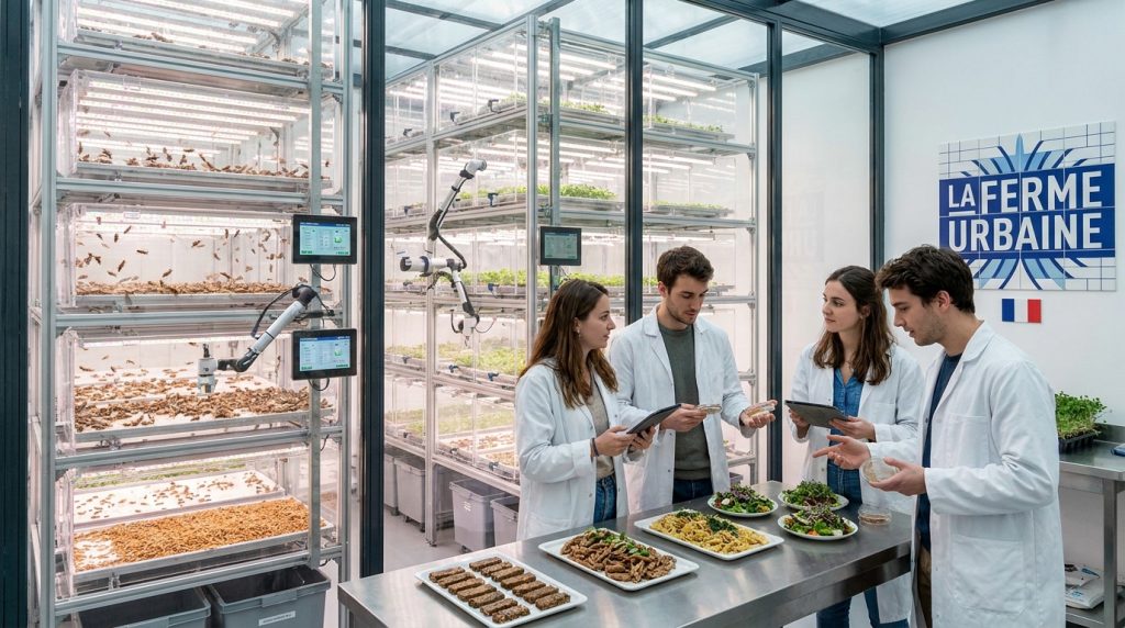 découvrez la recette innovante de la startup française qui révolutionne l'alimentation grâce à l'élevage durable d'insectes, une solution écologique et nutritive pour demain.