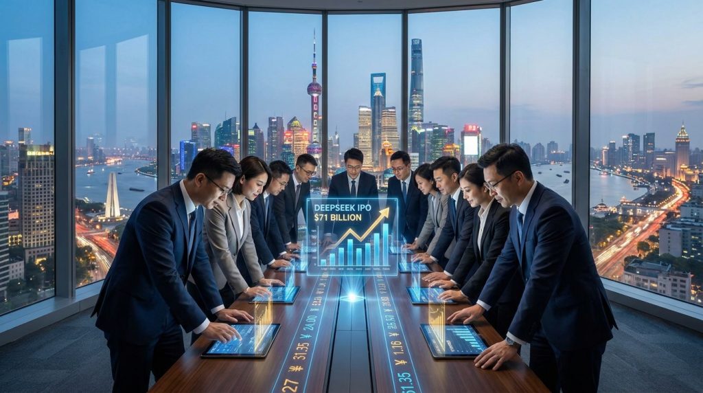 deepseek prévoit une levée exceptionnelle de 71 milliards de dollars pour son introduction en bourse en chine, marquant une étape majeure dans son développement.