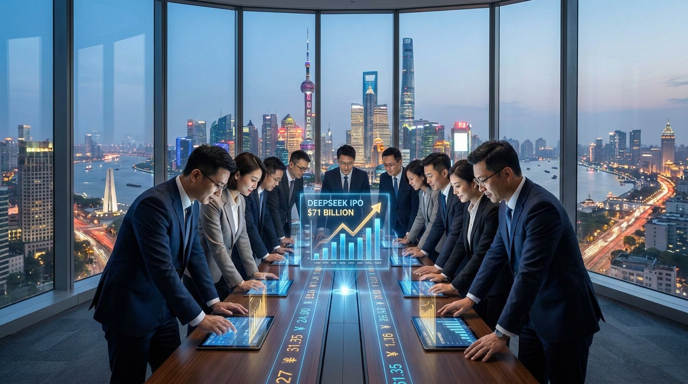 deepseek prévoit une levée exceptionnelle de 71 milliards de dollars pour son introduction en bourse en chine, marquant une étape majeure dans son développement.
