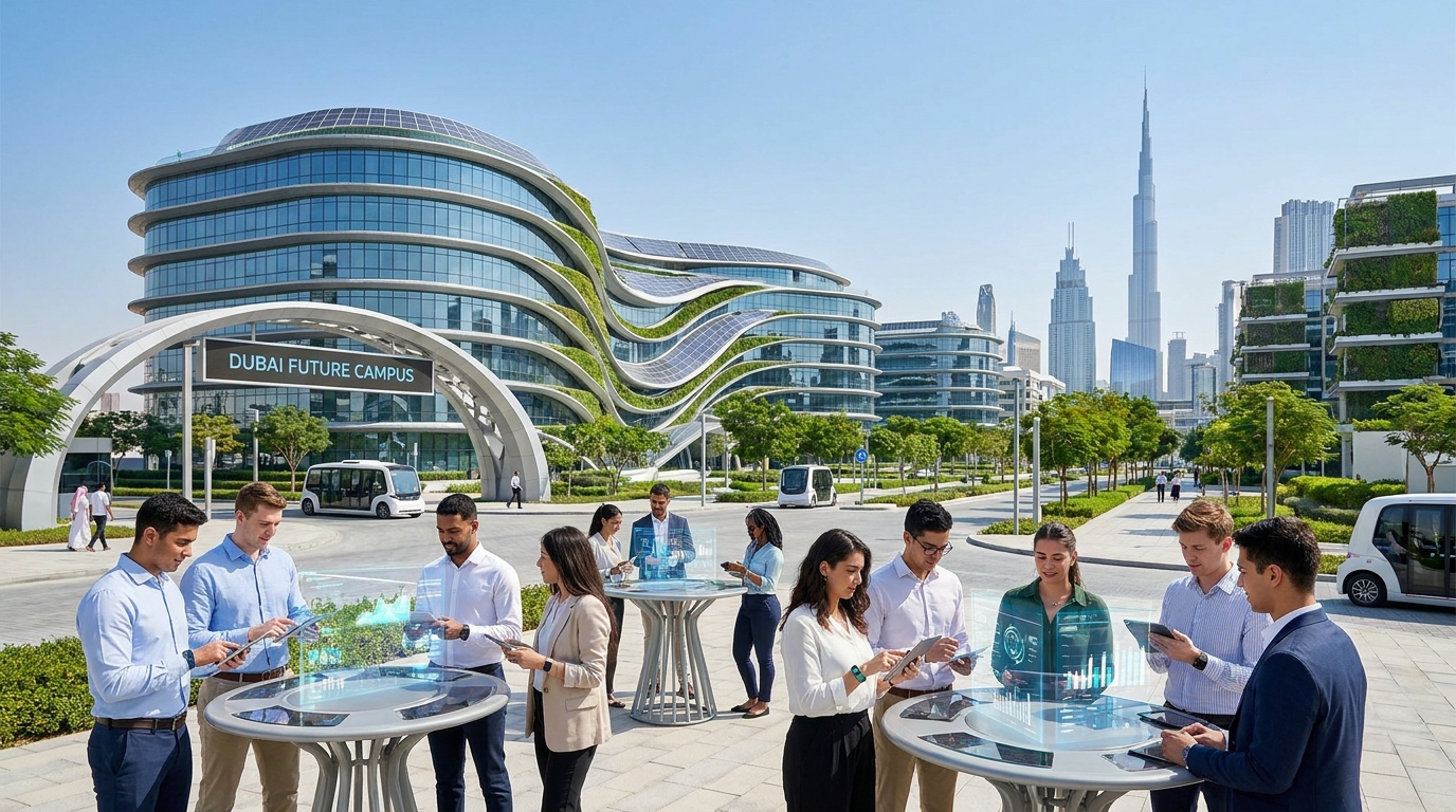 découvrez le campus innovant de dubaï, un lieu unique dédié à l'innovation et à l'entrepreneuriat, offrant aux entrepreneurs de demain un environnement propice à la créativité et au succès.