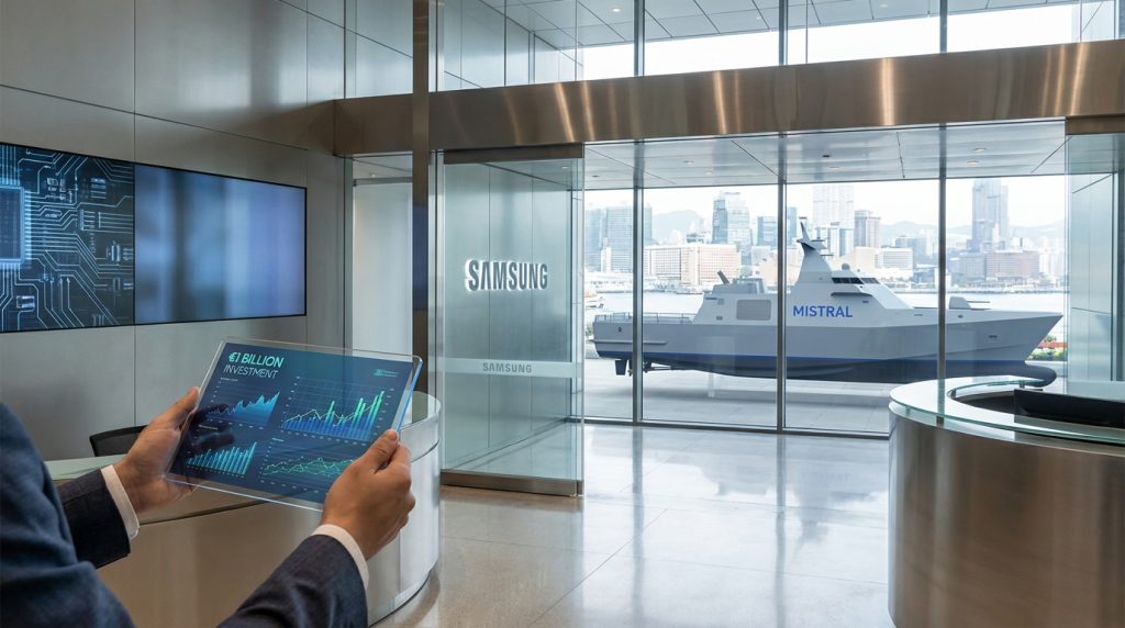 samsung prévoit d'investir jusqu'à 1 milliard d'euros dans mistral, marquant un engagement stratégique majeur pour renforcer sa position technologique et stimuler l'innovation.